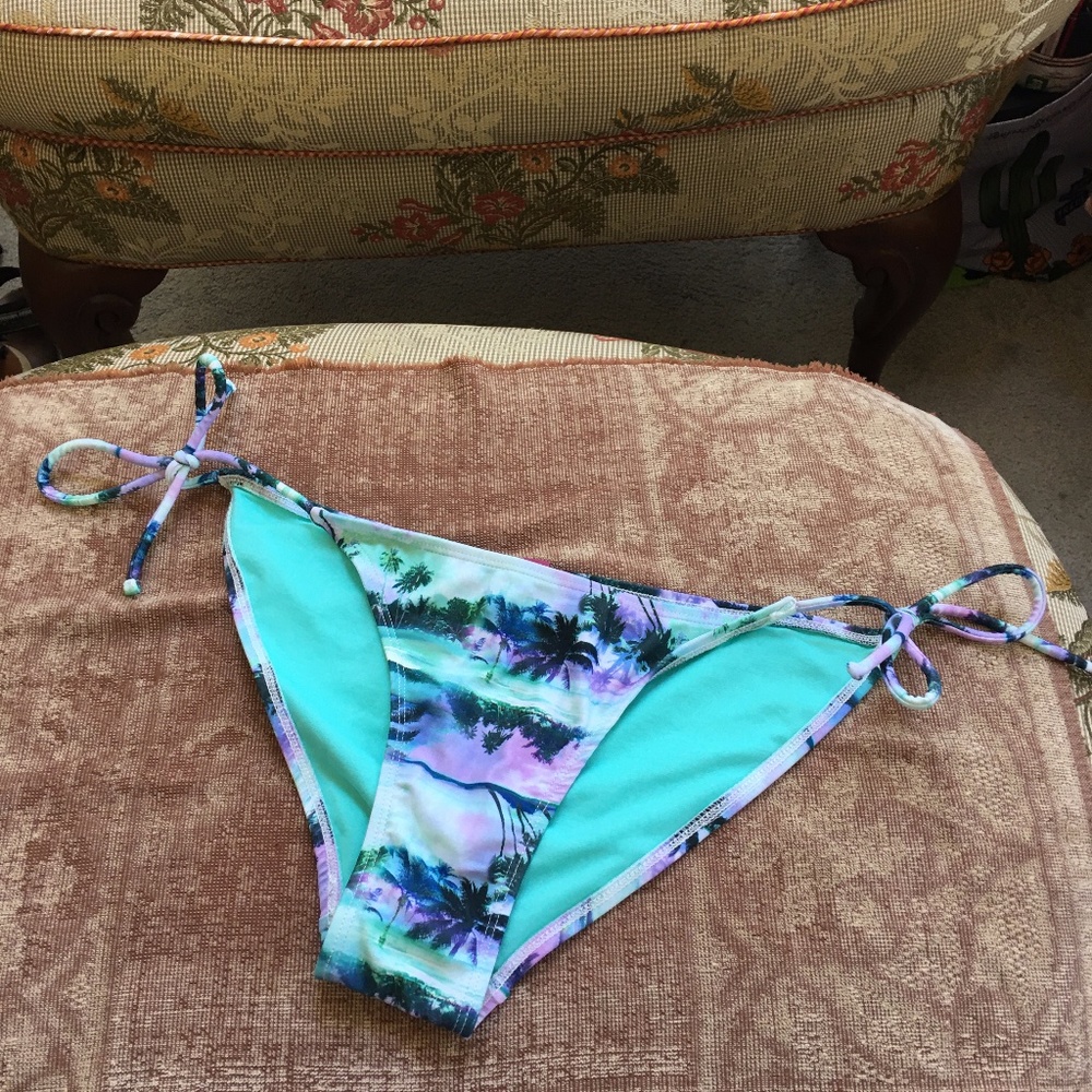 OP Palm Tree Bikini Bottoms